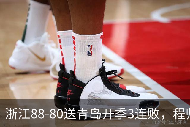 浙江88-80送青岛开季3连败，程帅澎16分，王奕博15+10